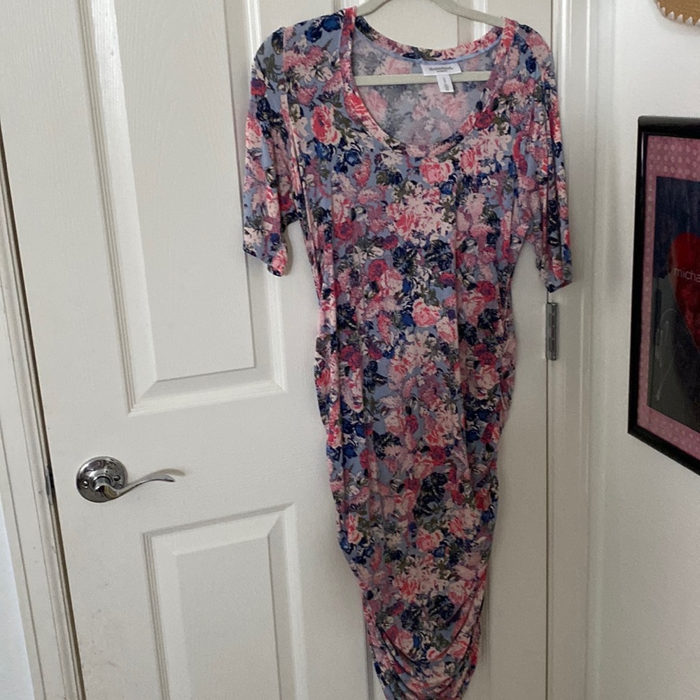 Motherhood Marernity floral dress. Size M